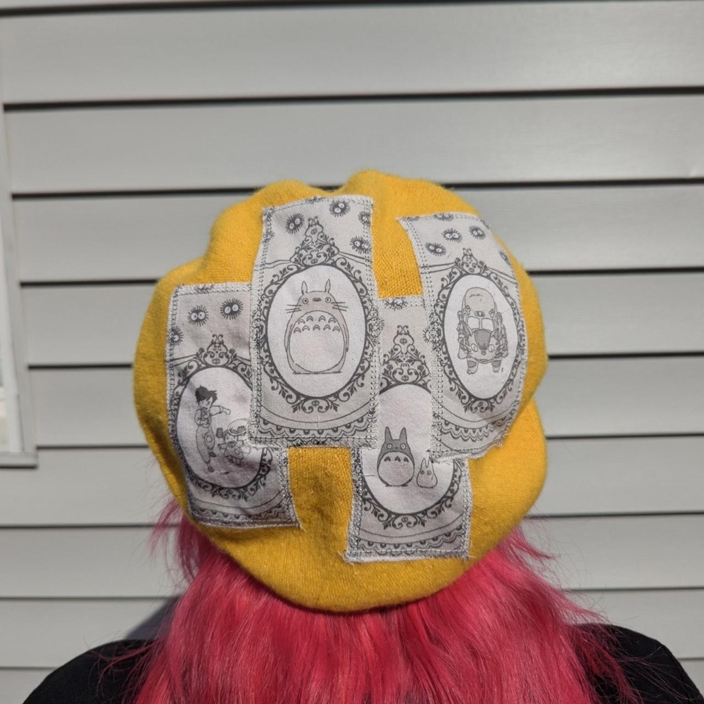 💛🦝💛 MY NEIGHBOR TOTORO BERET 💛🦝💛